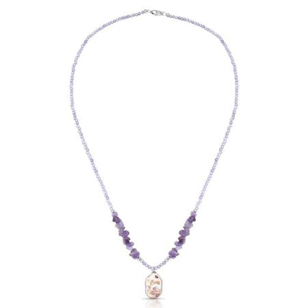 Colar Purple Pealr