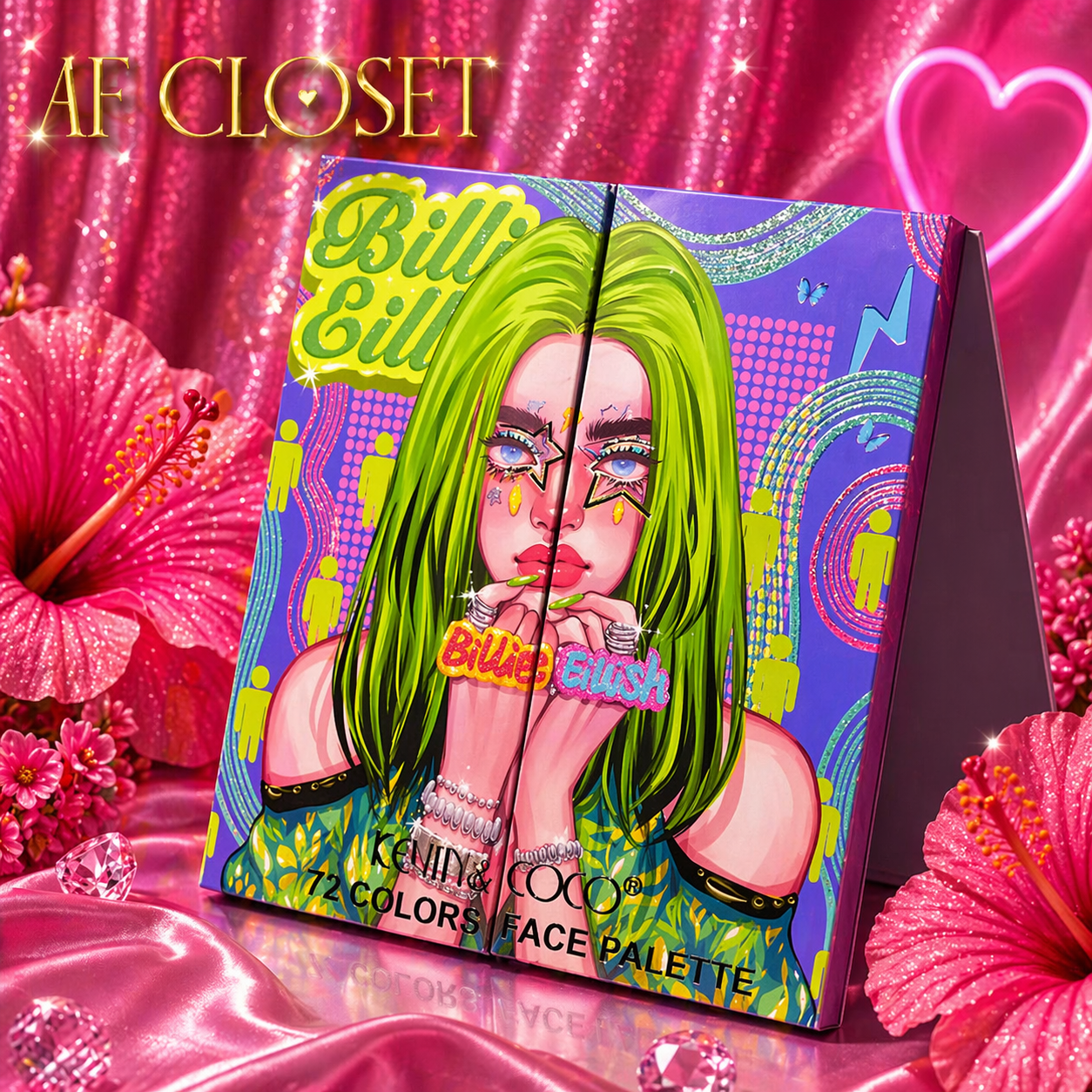 Paleta Billie 72 cores